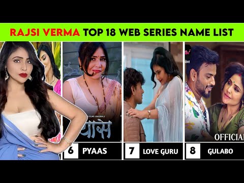 Top 20 rajsi verma web series | Rajsi verma web series list | Rajsi verma new web series