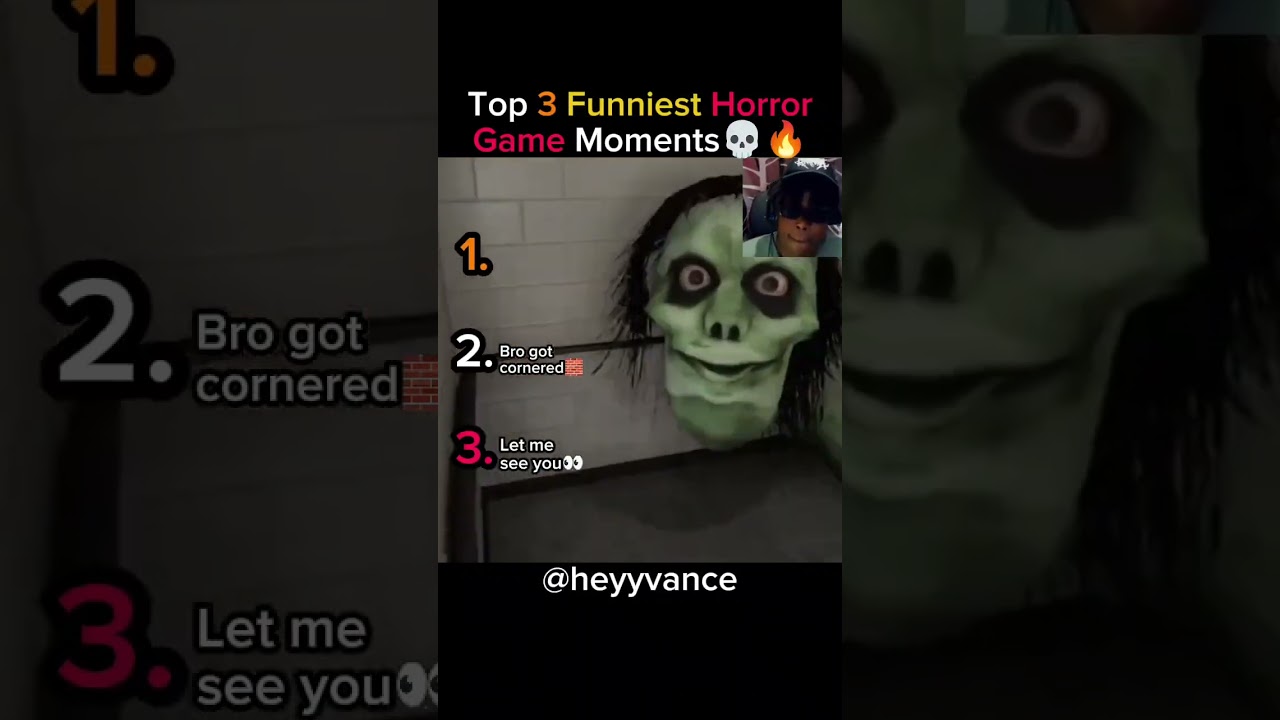 Top 3 Funniest Horror Game Moments that you've ever seen