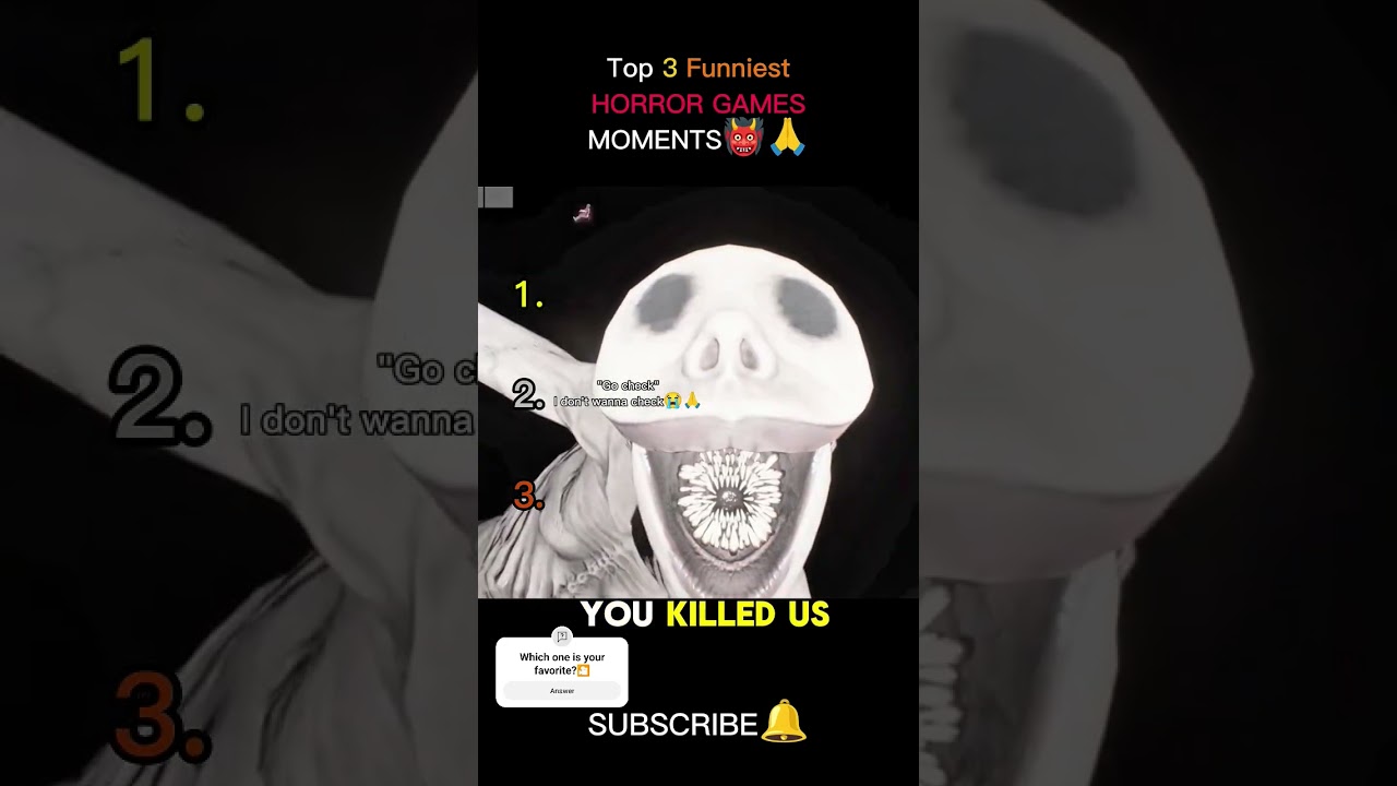 Top 3 Funniest Horror Game Moments That’ll Wreck Your Soul! (TRY NOT TO LAUGH Pt. 5)😂💀🎮