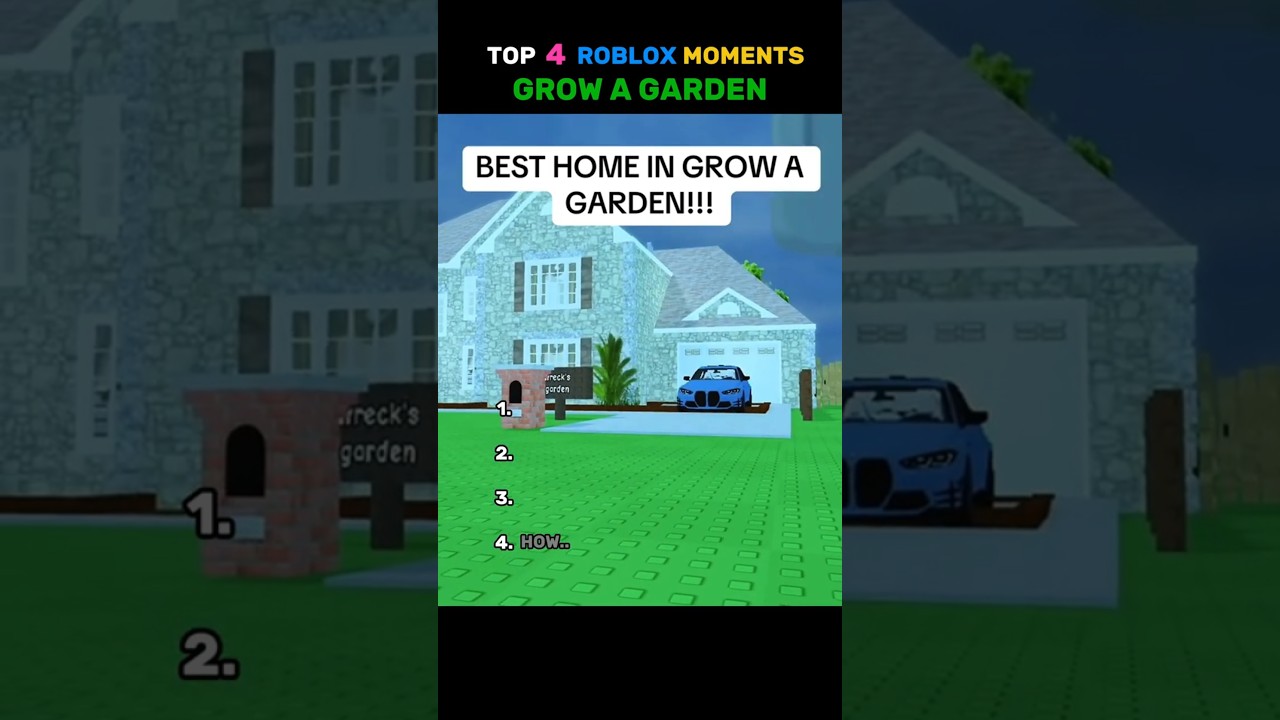 Top 4 Roblox Grow a garden moments 🥶 (part 9)