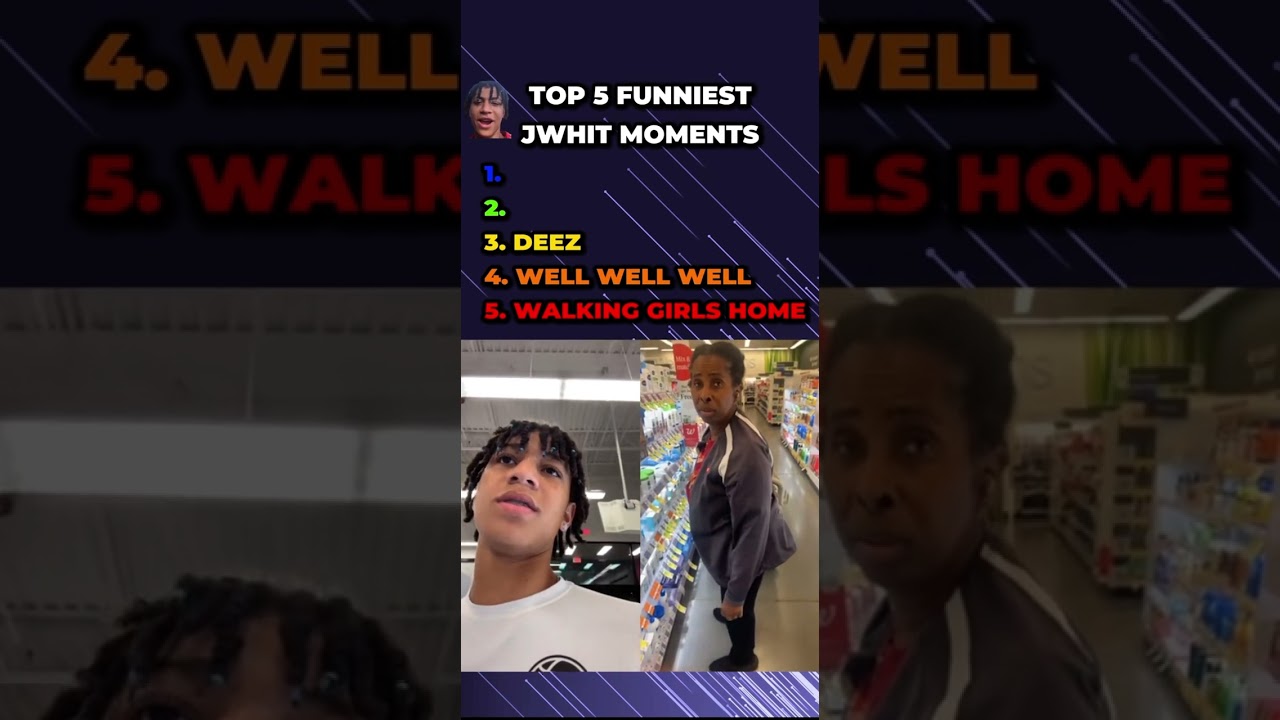 Top 5 funniest jwhit moments