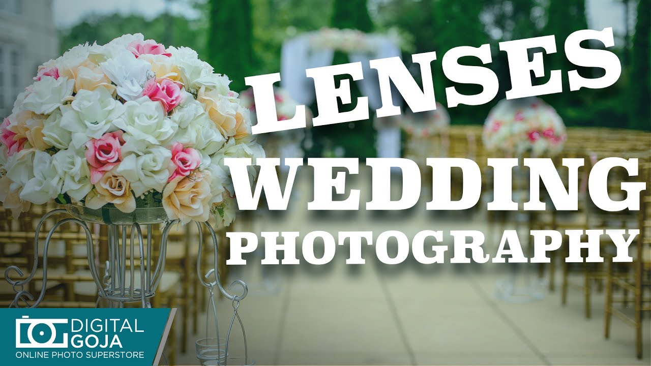 TOP 5 Lenses for Great Wedding & Event Photography