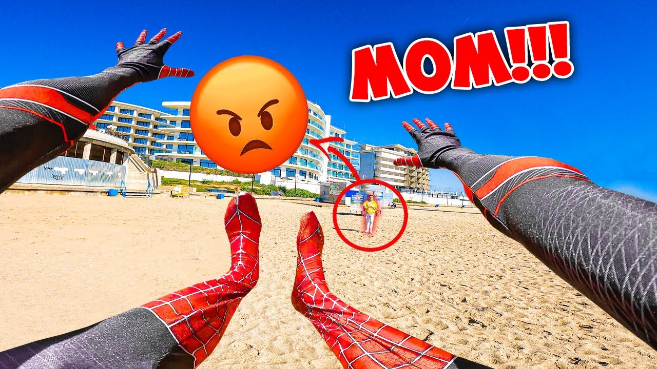 TOP 5 WORLDWIDE SPIDER-MAN's CRAZY Escapes From ANGRY MOM! (Best Of Compilation by Grisha Garaz)