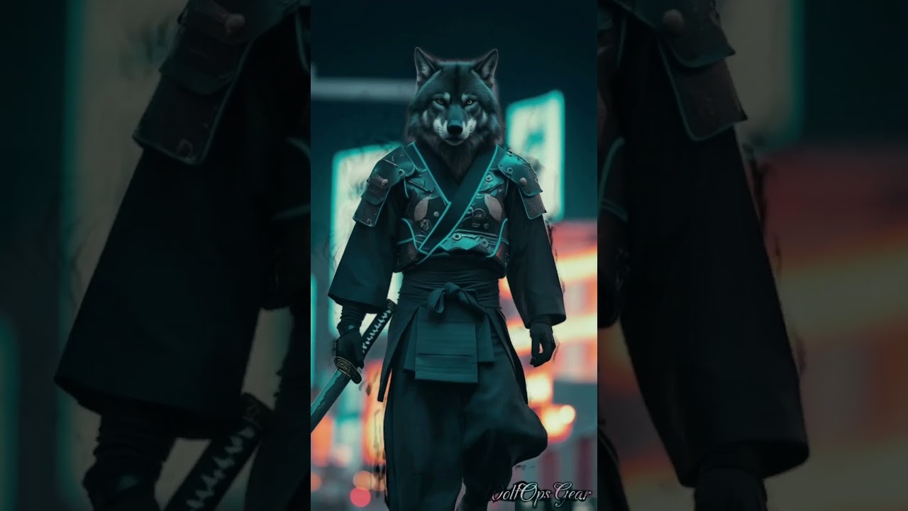 Top 6 SAMURAI Drip ALPHAs 🐺 #Shorts #AIFashion #werewolf #alpha