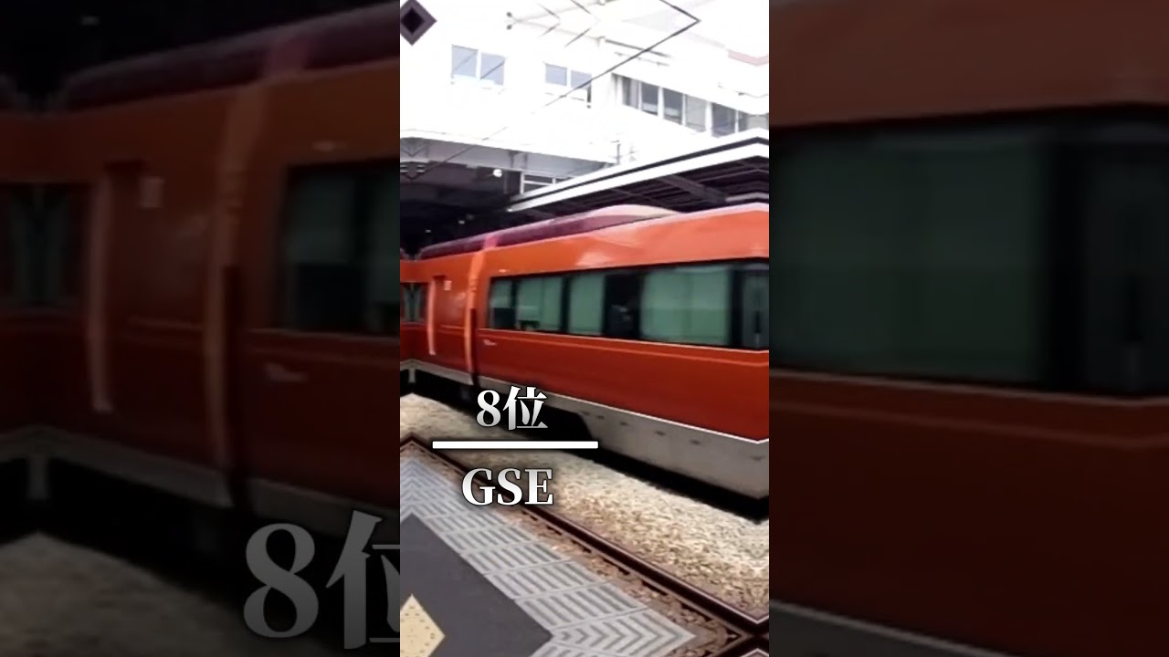 自分が好きな小田急（直通先の車両もあり）の車両ランキングtop16#Shorts