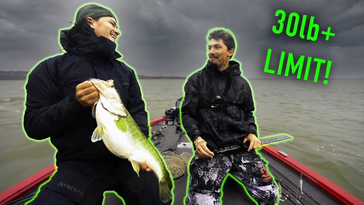 Tornado Bass Fishing Madness! 2 PB Bass In One Day!