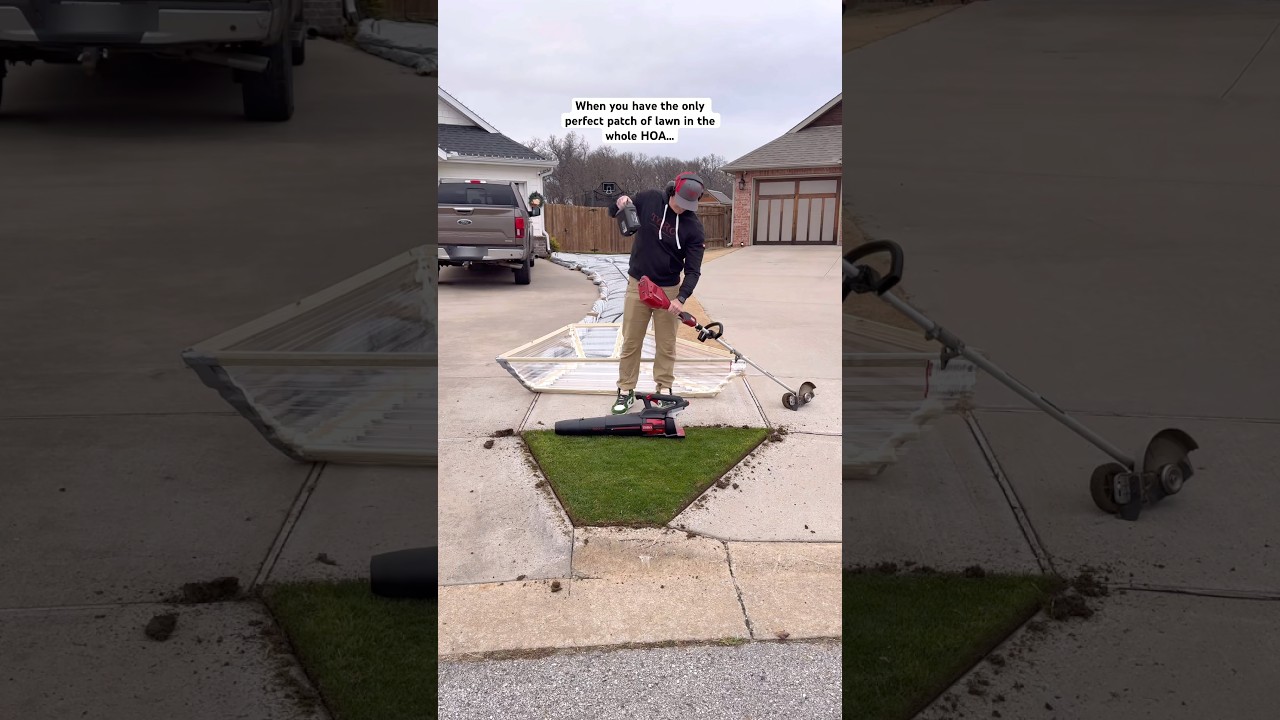 Toro 60v edger and blower = chef’s kiss! #ToroPartner