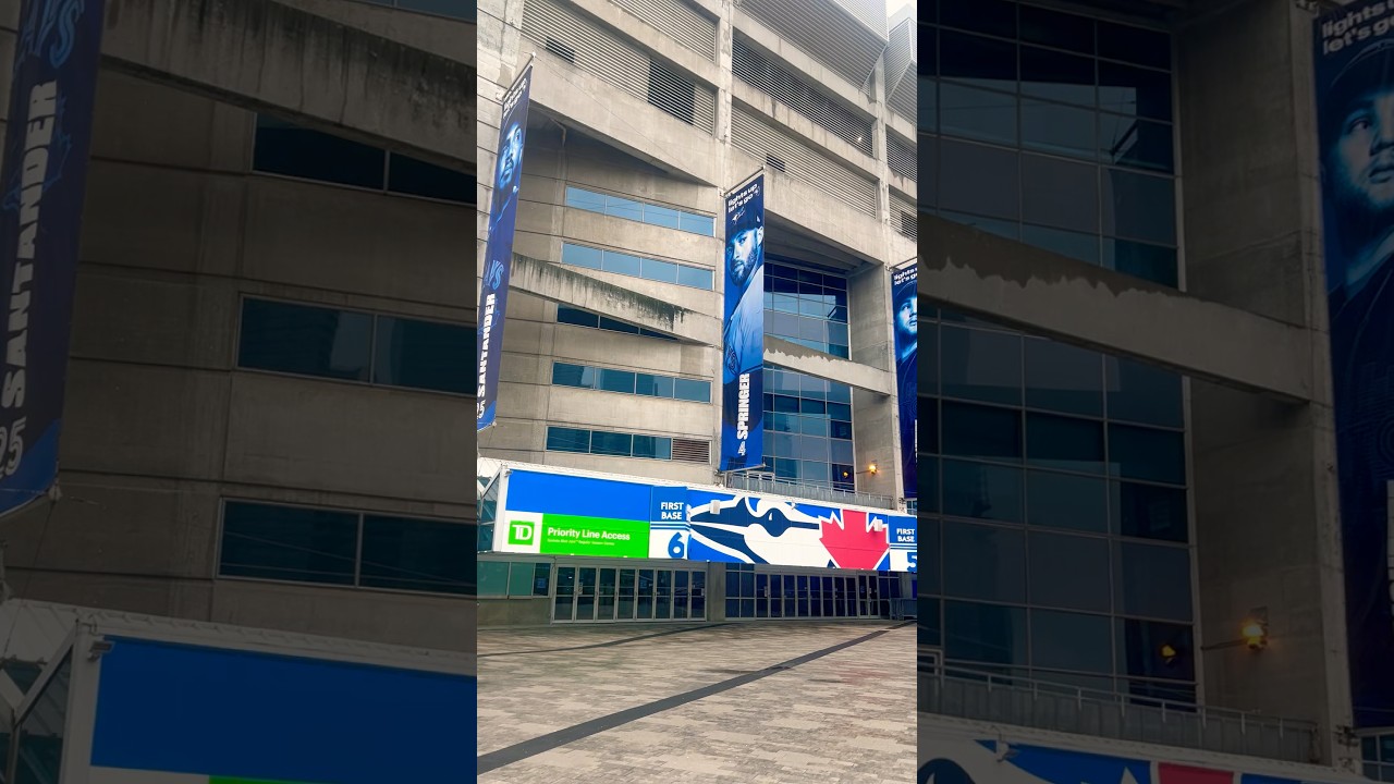 Toronto Blue Jay Pride in Full Swing at The Rogers Centre🤩 #bluejays #bluejaysnation #jaysnation