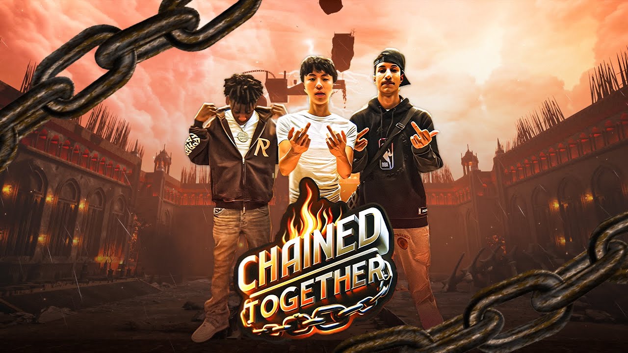 Tota, Ray, and Rakai Best Funny Moments Playing Chained Together Day 1 – Moments to Laugh