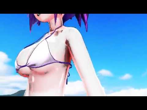 Touhou Girl MMD Patchouli Sexy Bikini Dance