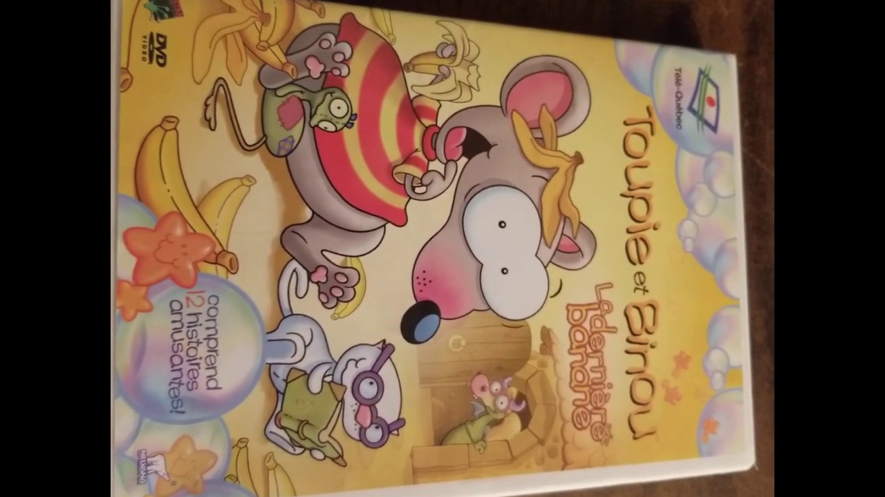 Toupie et Binou La dernière banane (Version française) Dvd cover