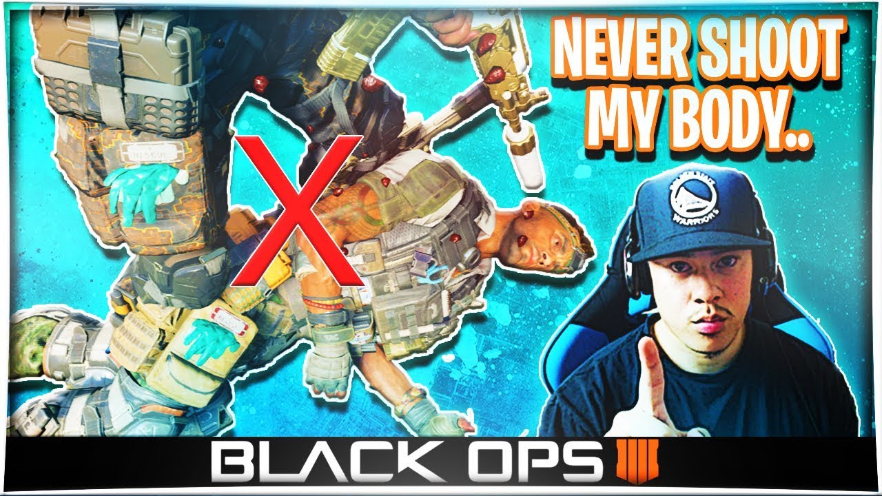 TOXIC GAMER SHOOTS MY BODY in Black Ops 4..Then This Happened 🤬