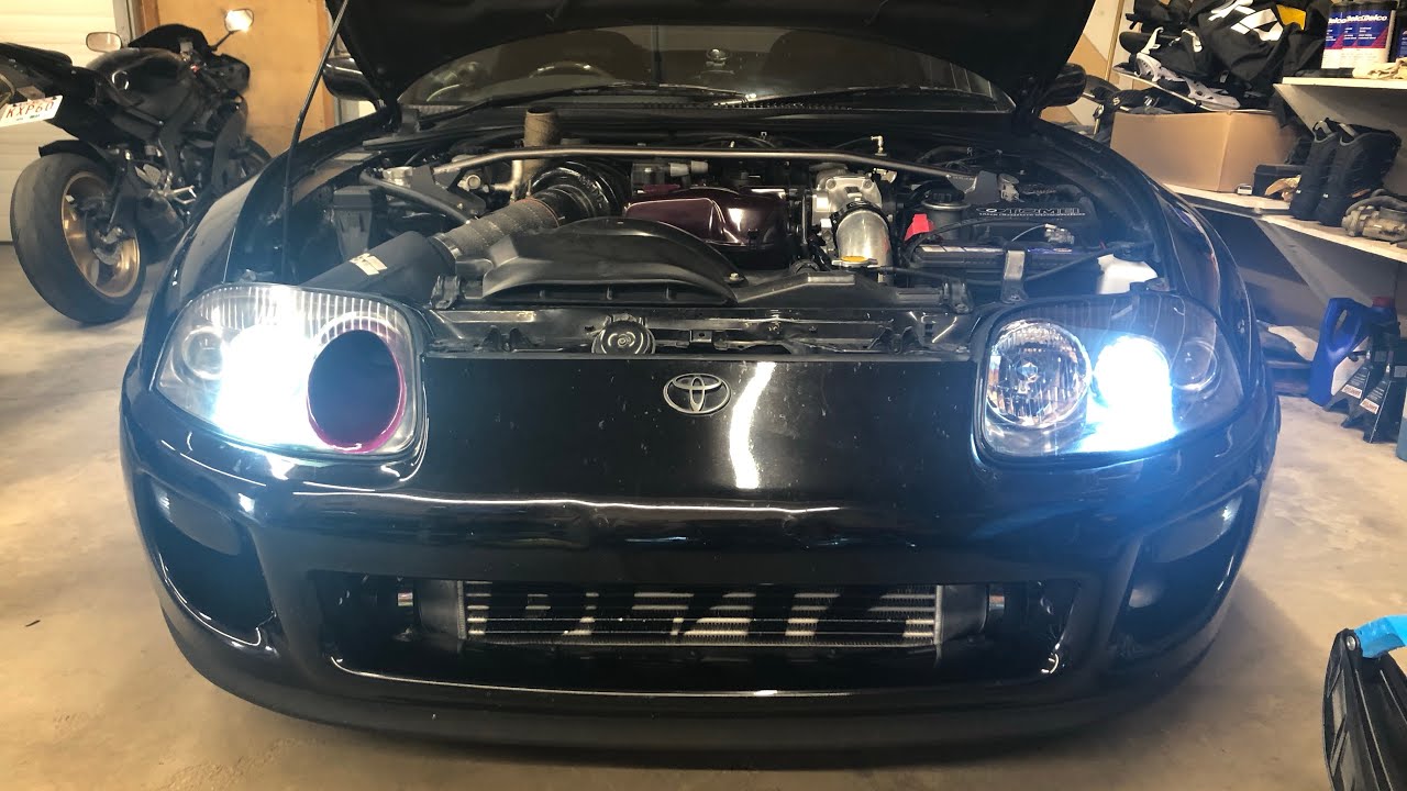 Toyota Supra Ram Air Headlight. DIY. The Quest For 9s