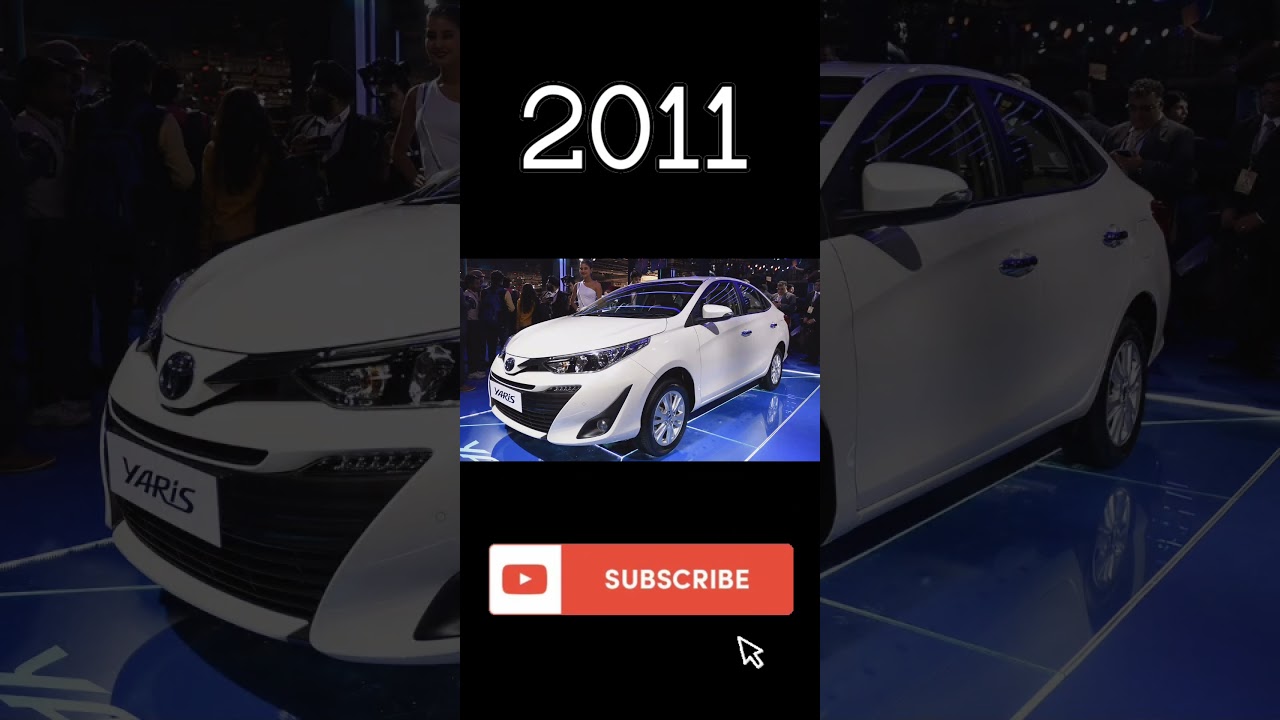 Toyota Yaris evolution 😉🧬#car #viral #evolution