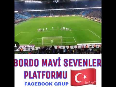 TRABZON LU TARAFTARIN GOL SEVİNCİ