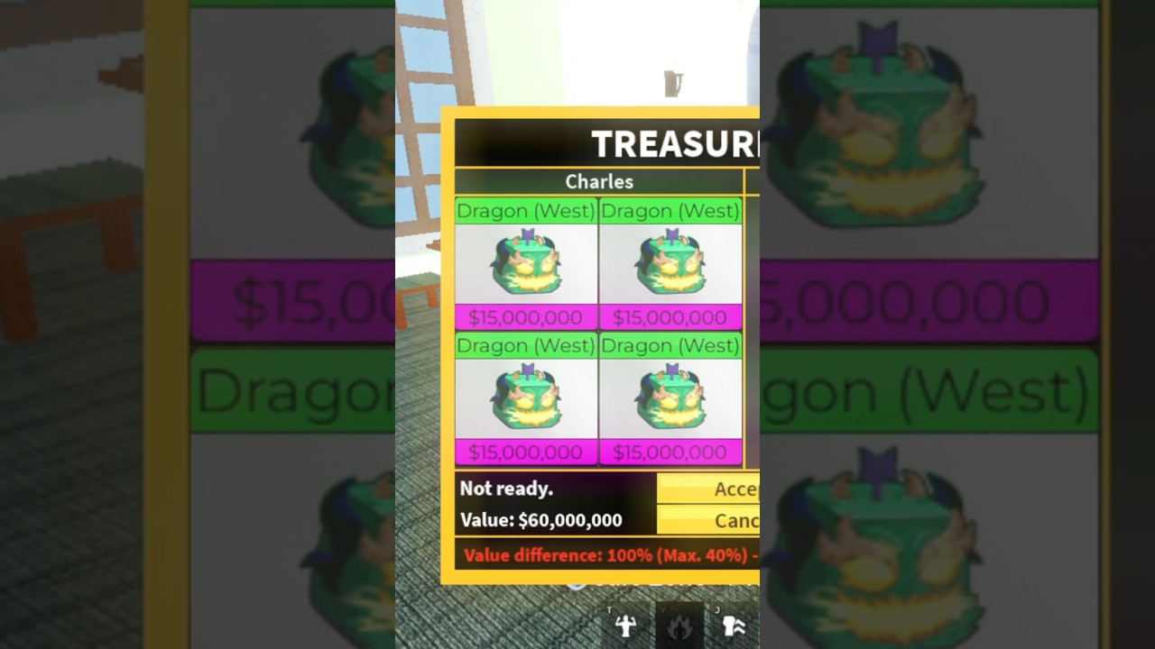Trading Dragon Be Like... Roblox Blox Fruits...