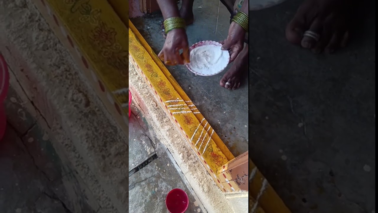 Traditional style Kadapa Muggulu #Kadapamuggulu#Muggu