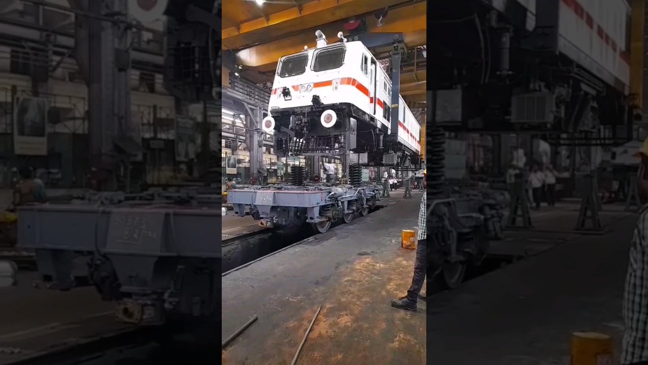 Train Manufacturing #train #indianrailway #locomotive #videos #manufacturing #machine #shorts