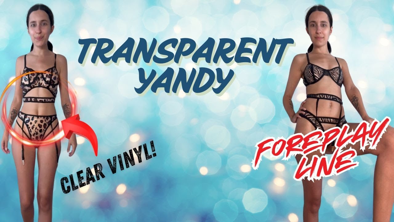 Transparent Lingerie Vinyl Yandy 