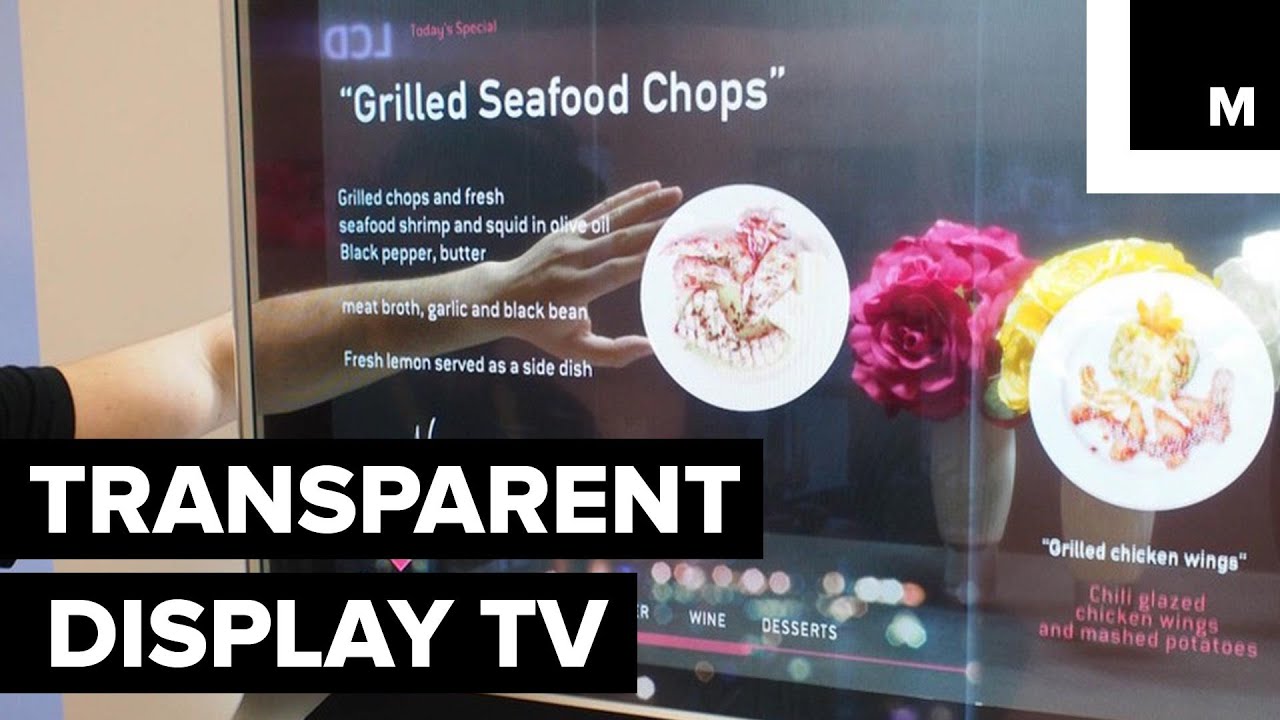 Transparent TV