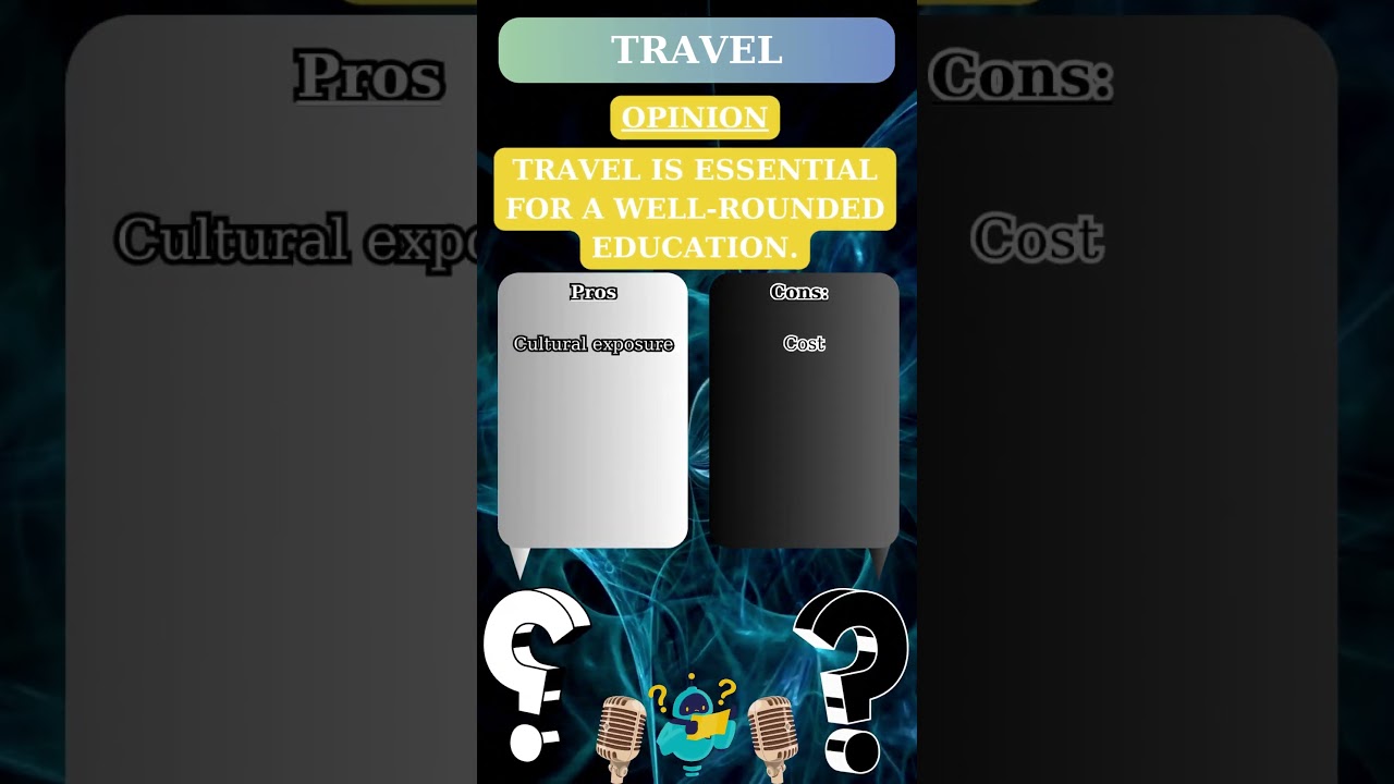 Travel for Education: Luxury or Necessity? | EduTravel #Shorts