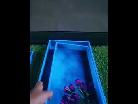 Tray Set Blue