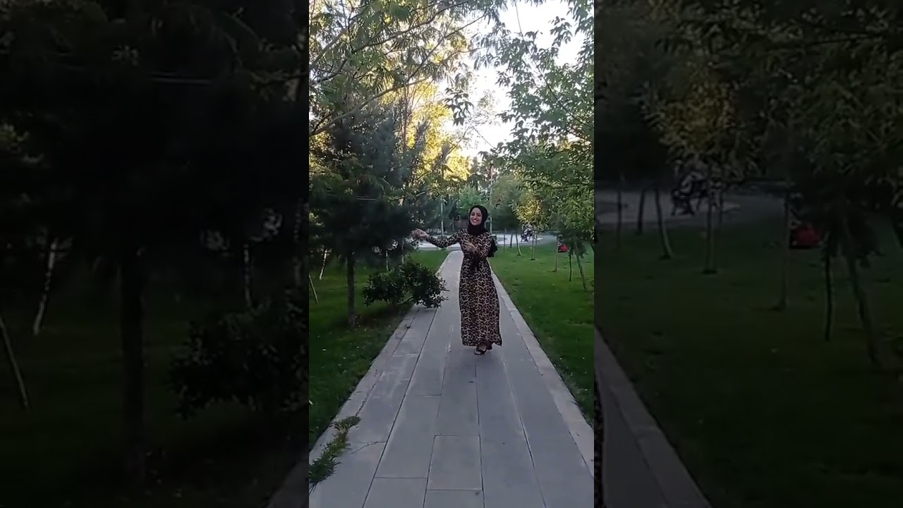Türbanlı Arap Bayan Tiktok Dance