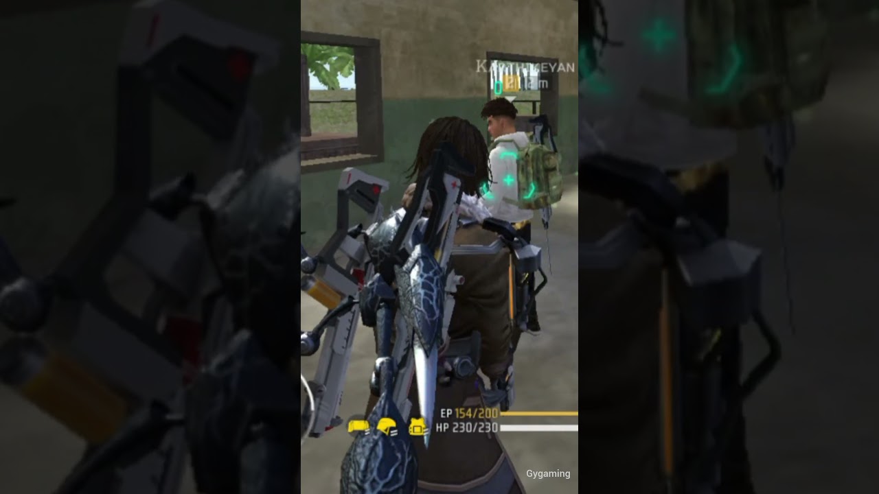 Treatment shotgun use in zone//Experiment 01// funny moments @gygaming #freefire