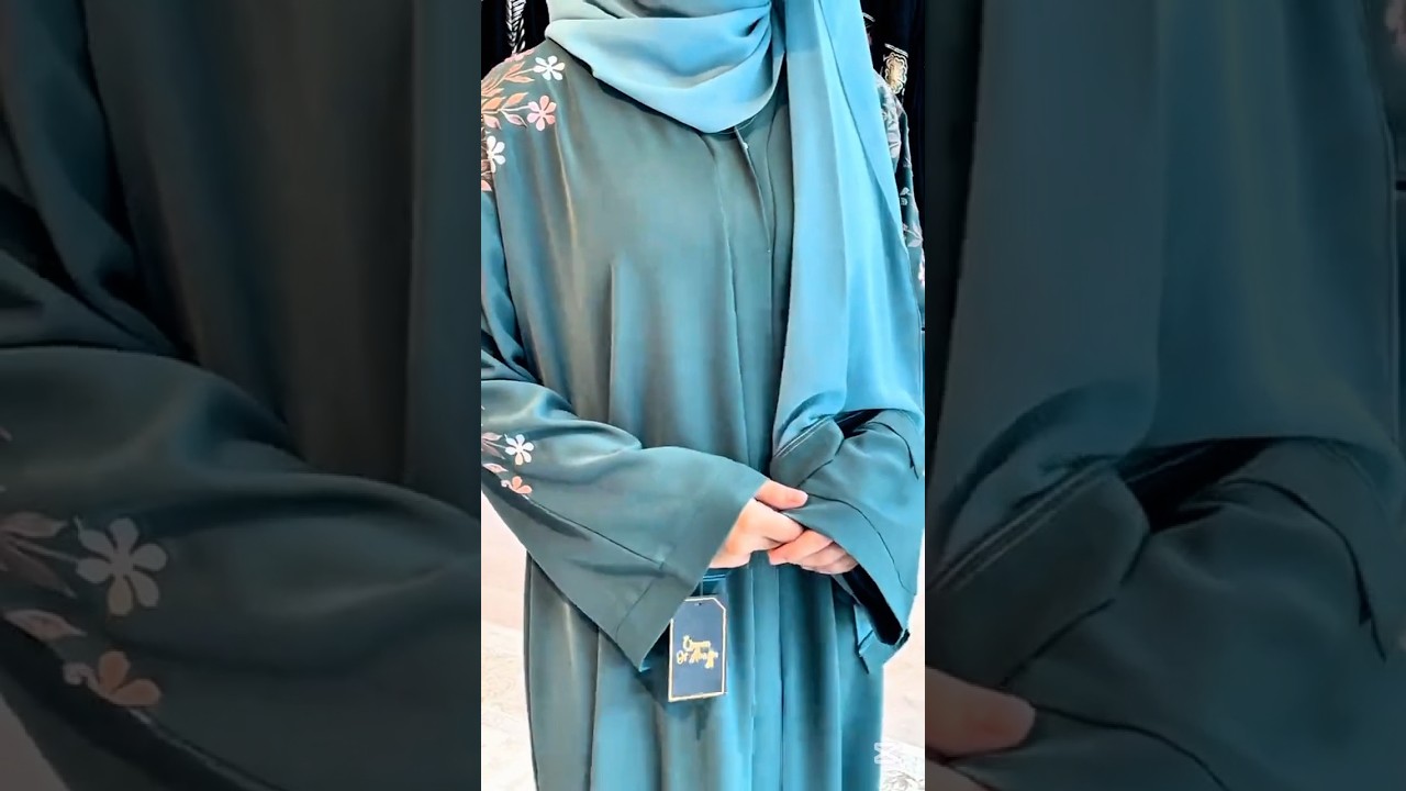 Trending Abaya designs 2025✨️❤️#shrots #fashiondesign #abaya #dubaiabaya