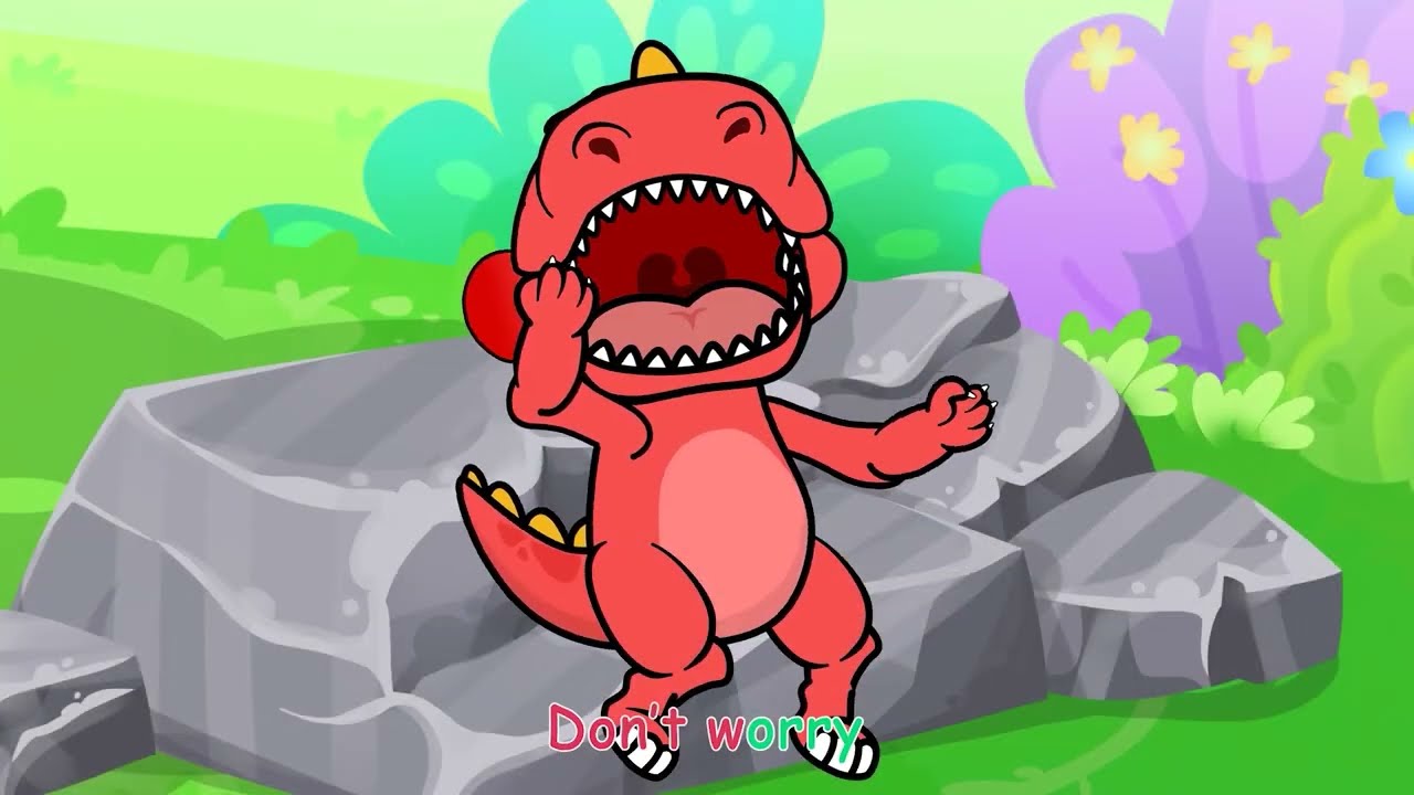 🐱‍🐉T-Rex Dental Care Song🦷 | Doctor Cartoon | Kids Songs And Nursery Rhymes | Kids Cartoon