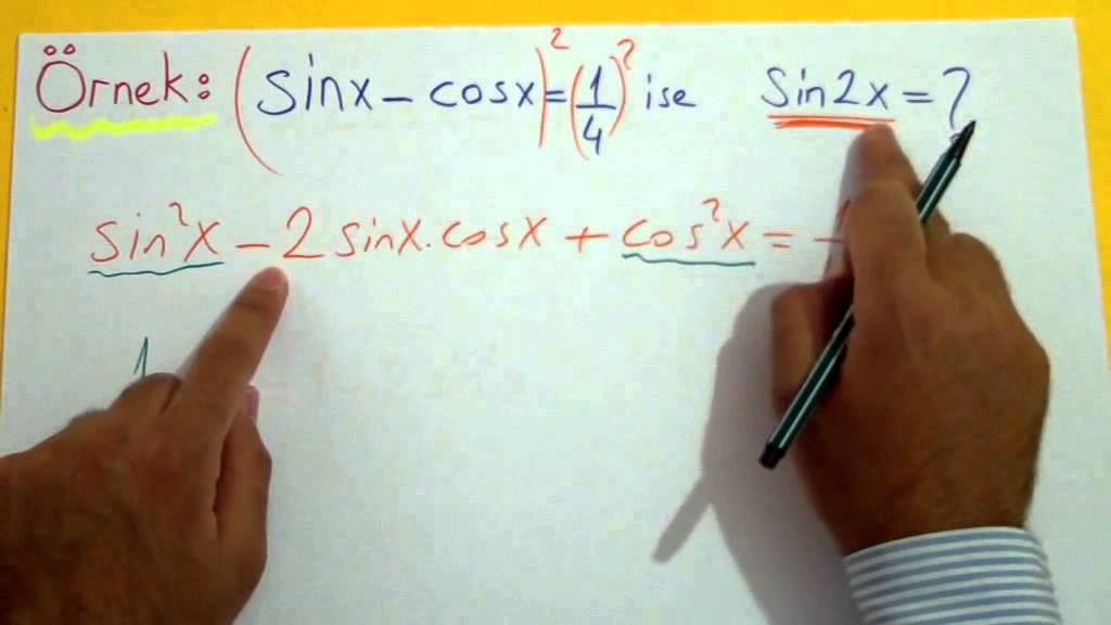 TRİGONOMETRİ  12 - Şenol Hoca