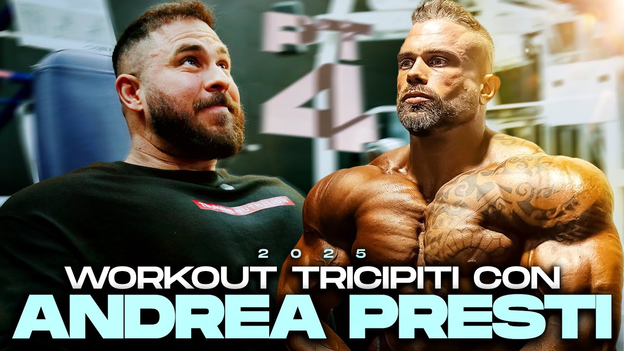 TRICEPS WORKOUT & CHAT WITH ANDREA PRESTI