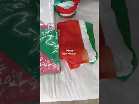 Tricolor leggings and dupatta🌺 #independenceday #tricolorfabric #india #indian #skyway