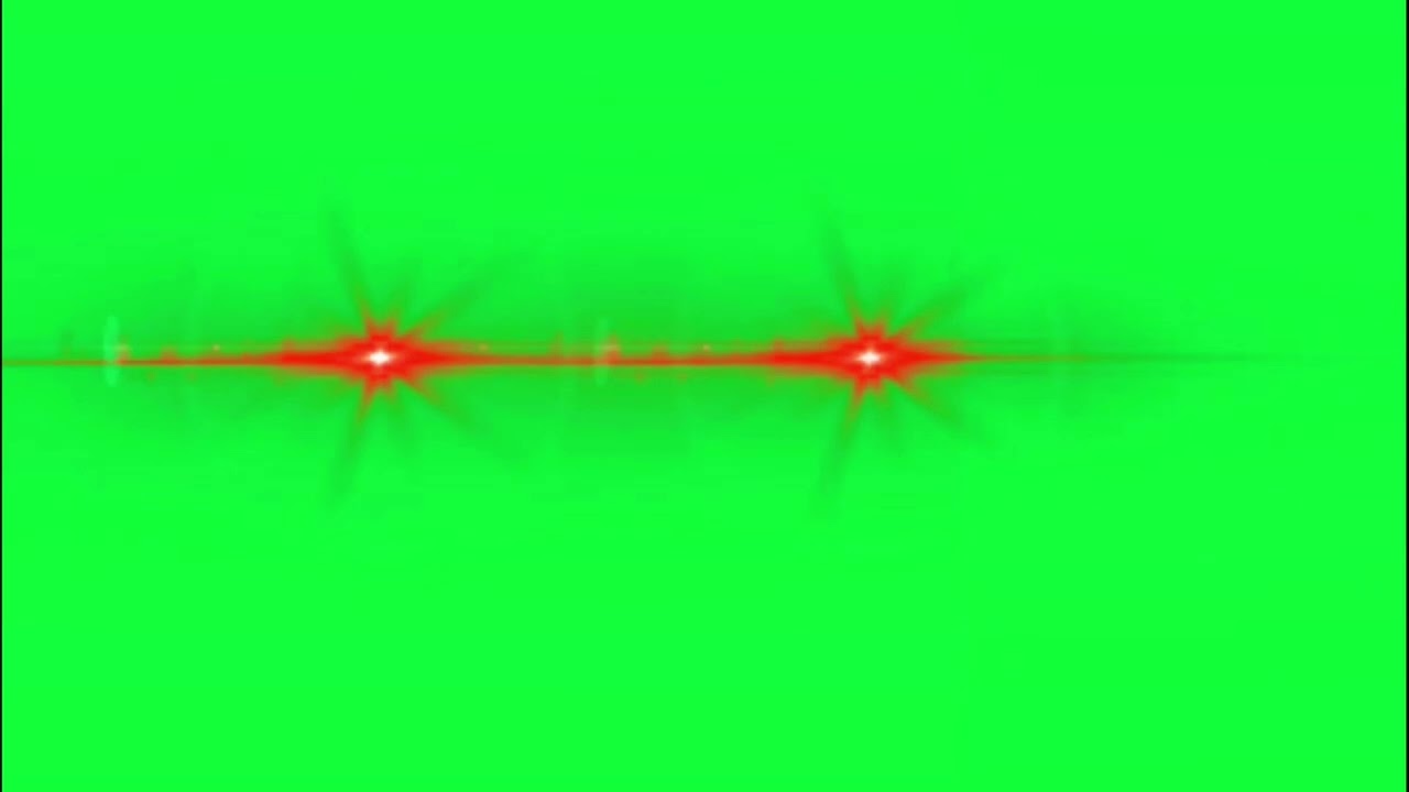 Triggered eyes green screen