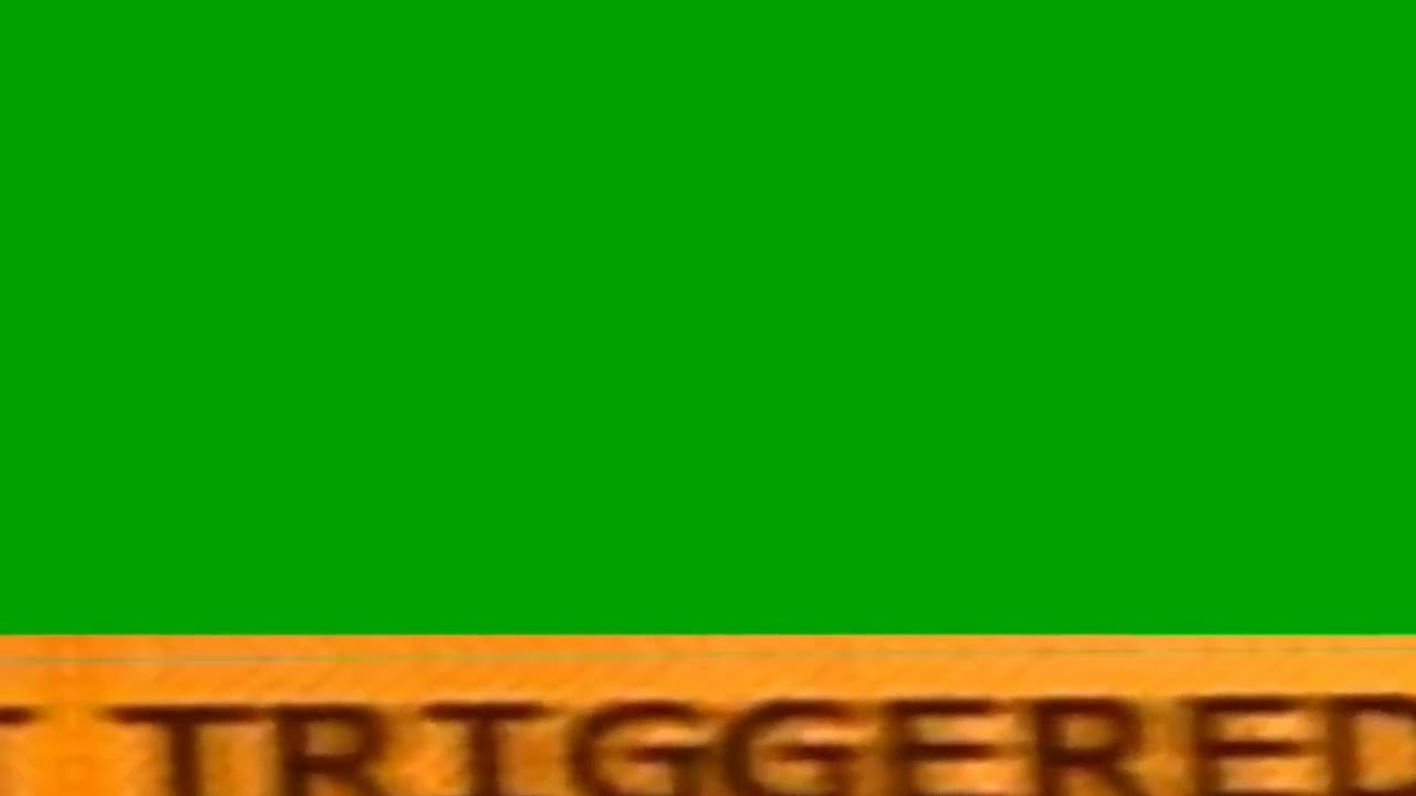 triggered green screen