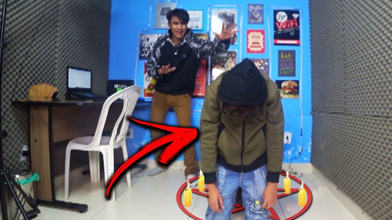 TROLLEI MEU IRMÃO FINGINDO ESTA POSSUÍDO! ✞ (DEU MUITA MERDA) ft. Mamute Congelado