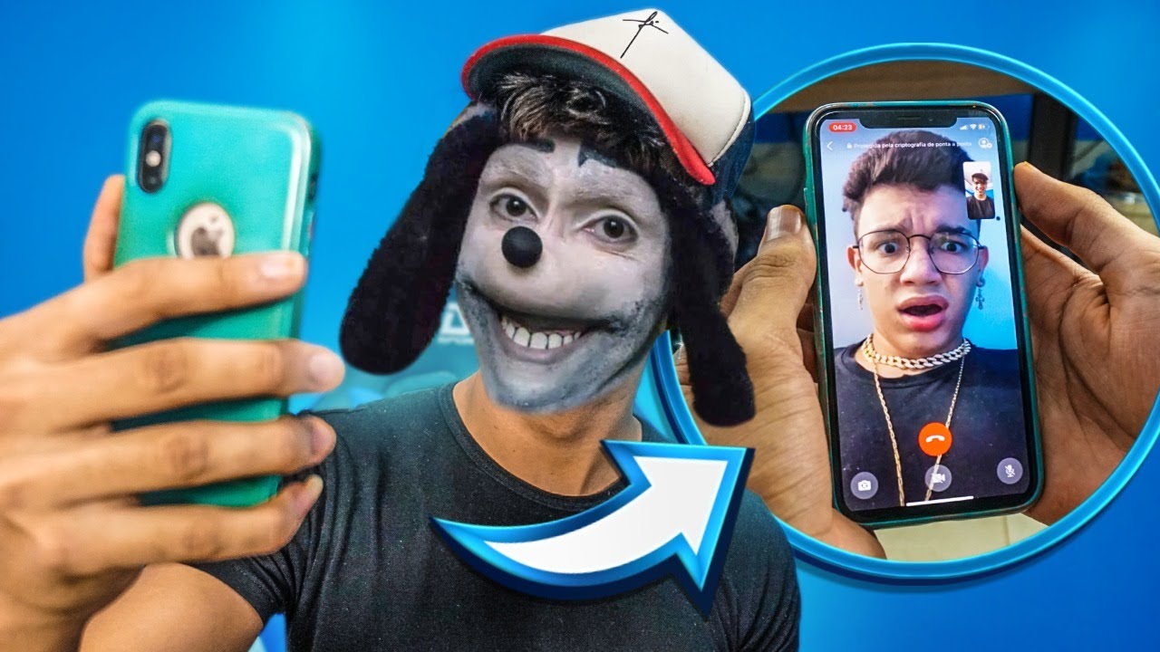 TROLLEI MEU IRMÃOZINHO FINGINDO SER O JHONATAN GALINDO (entrou em pânico)