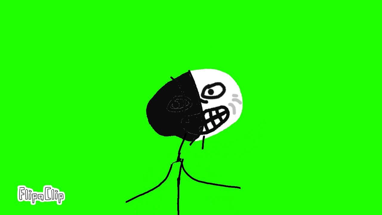 trollge green screen