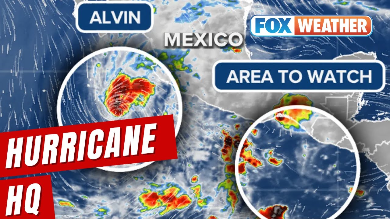 Tropical Storm Alvin Churns In Eastern Pacific