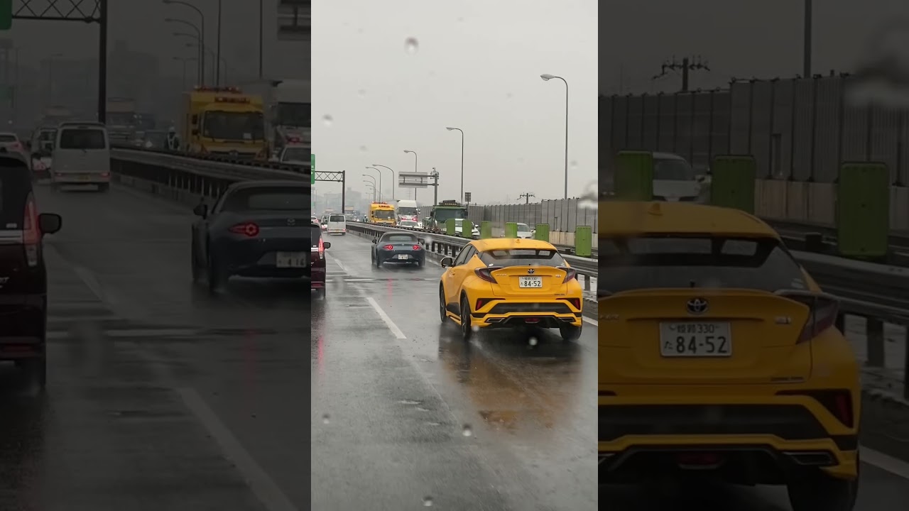 今日も事故がありました🥲#トラック#バイパス#事故#渋滞#車#警察#パトカー#誘導#おかま#国土交通省#雨#姫路市#姫路#中地#インター#truck#shorts