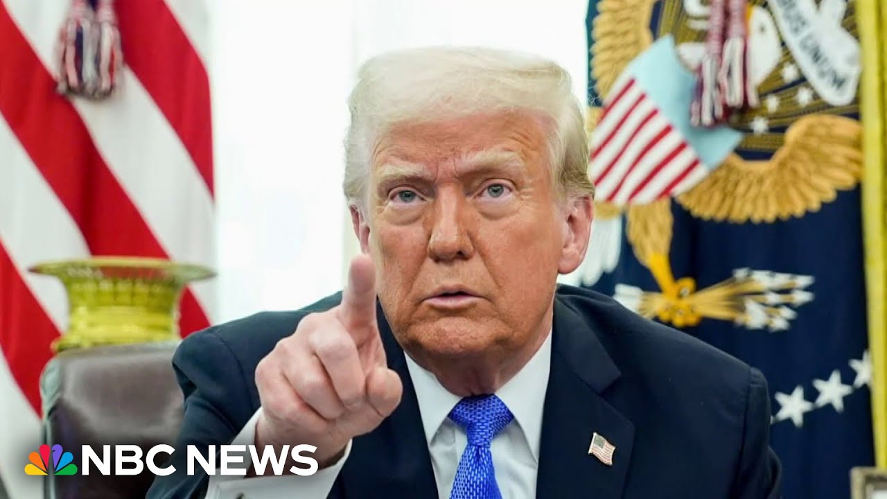 Trump announces travel ban from 12 countries