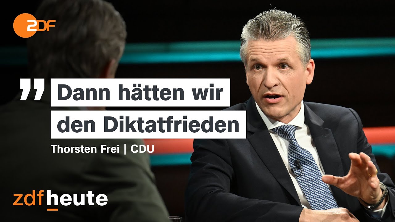 Trumps Friedensplan: Wird die Ukraine im Stich gelassen? | Markus Lanz vom 23. April 2025