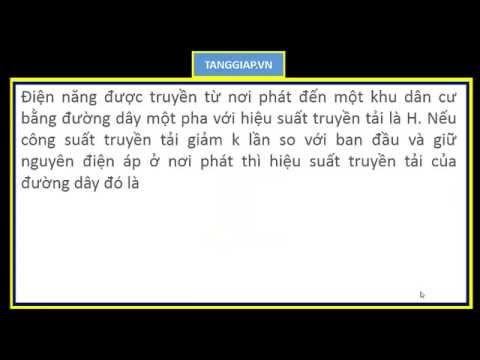 Truyền tải điện năng đi xa [ tanggiap.vn ]
