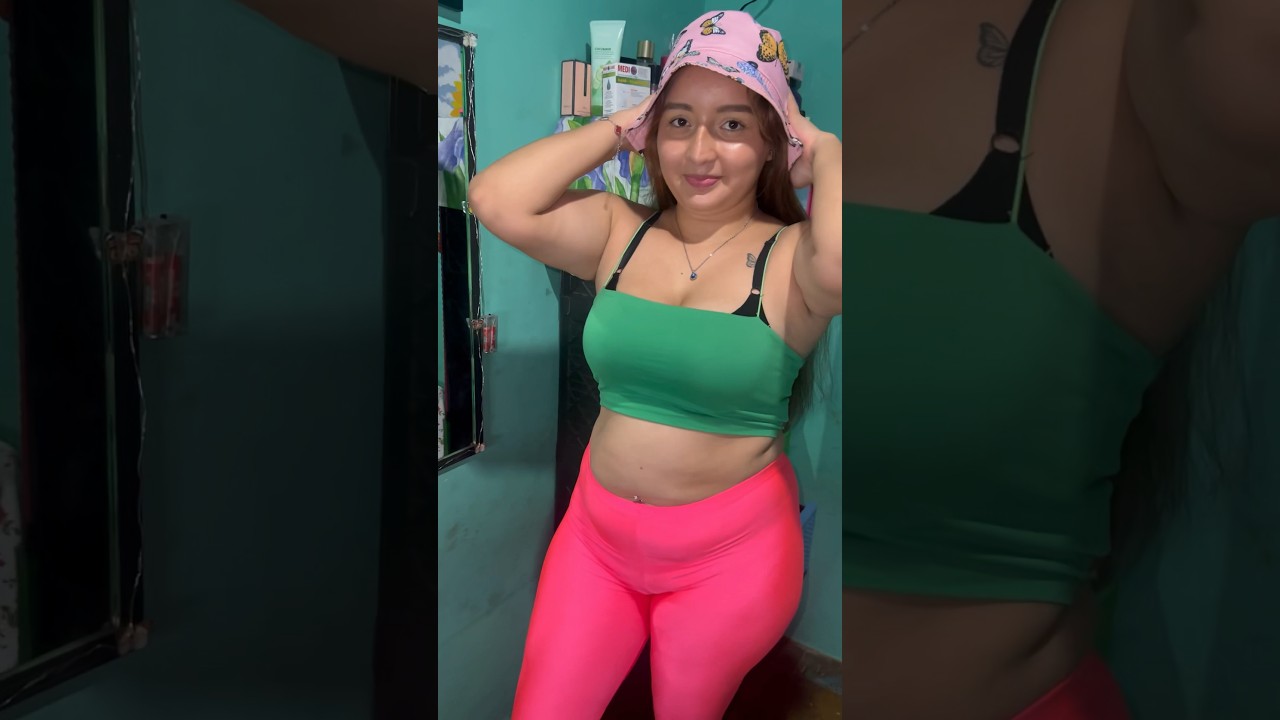 Trying on this hat