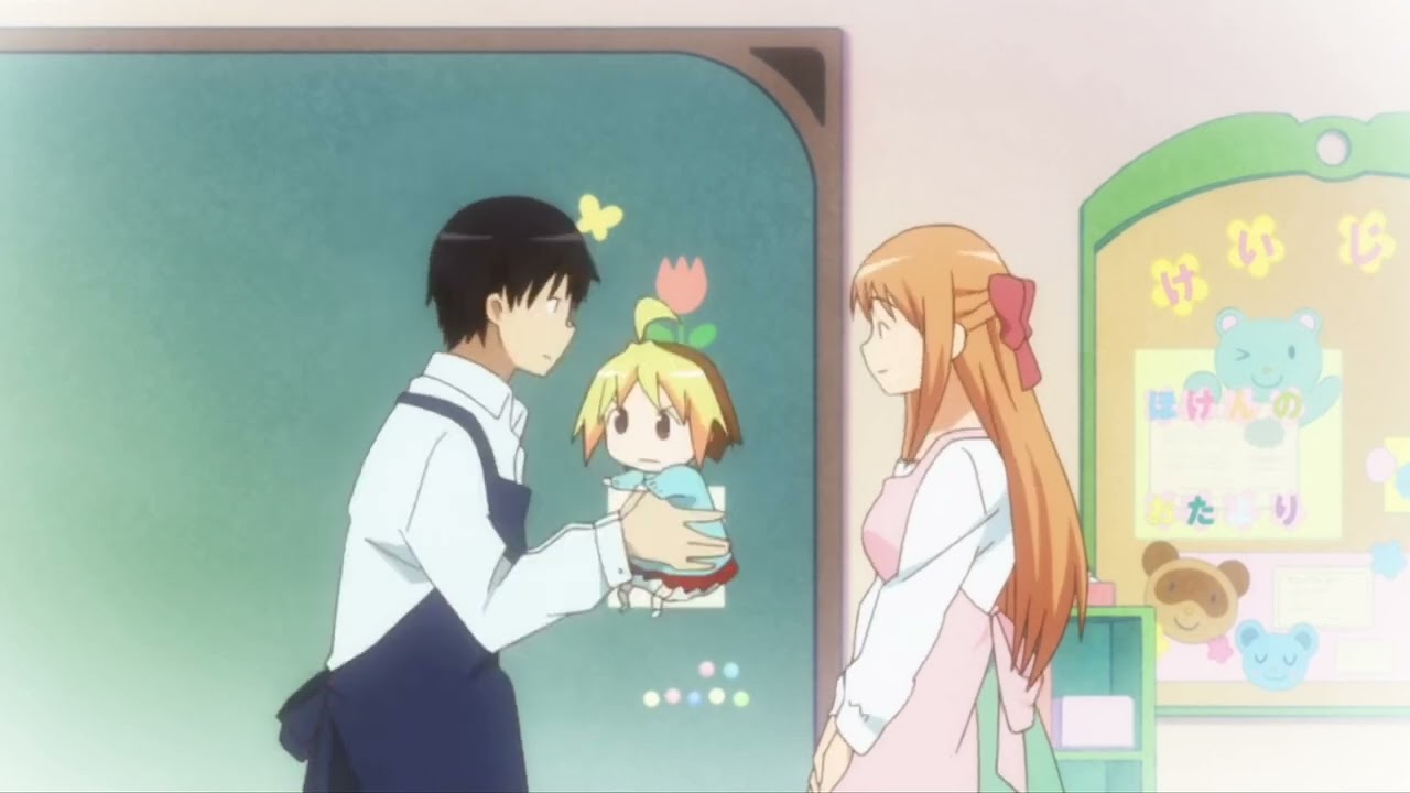 Tsucchi only loves Anzu !! ,,   Hanamaru Kindergarten 2010  Episode 3