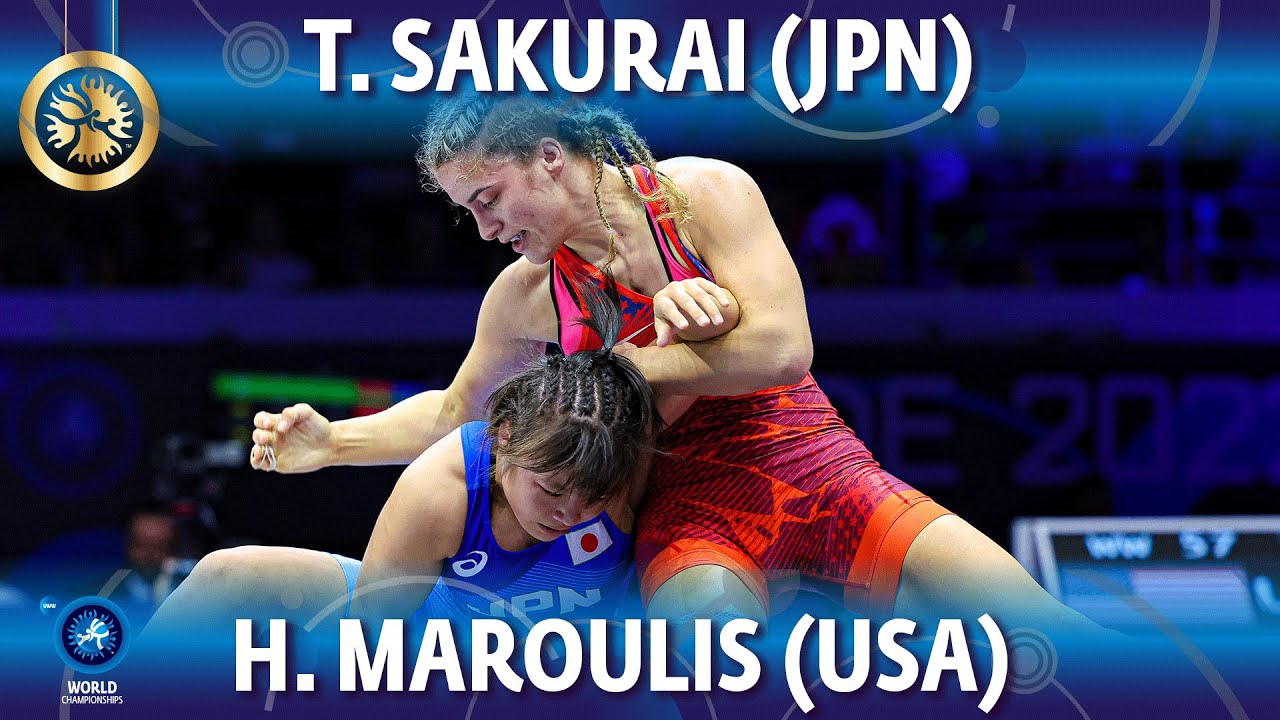 Tsugumi Sakurai (JPN) vs Helen Maroulis (USA) - Final // World Championships 2022 // 57kg
