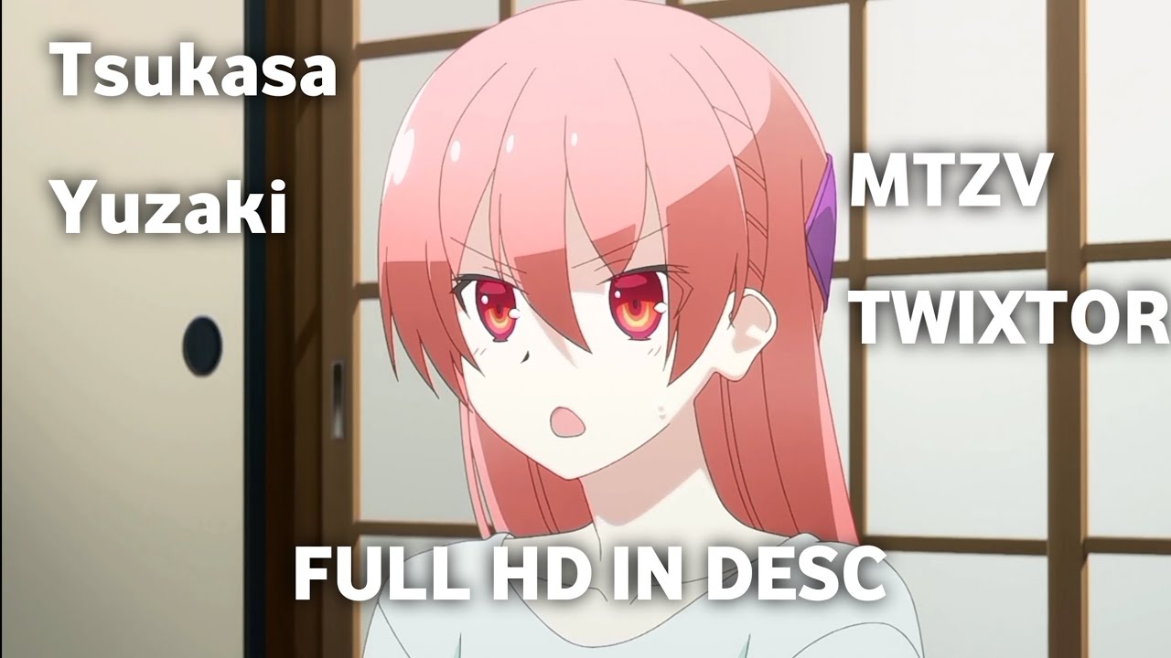 Tsukasa Yuzaki Twixtor | Tonikaku Kawaii ova | full hd in desc ^^