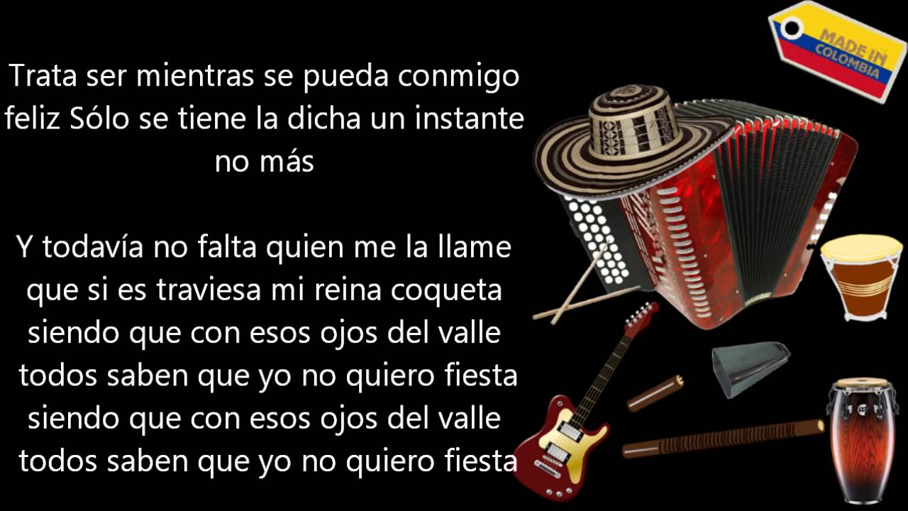 Tu eres la reina Diomedes Diaz Letra