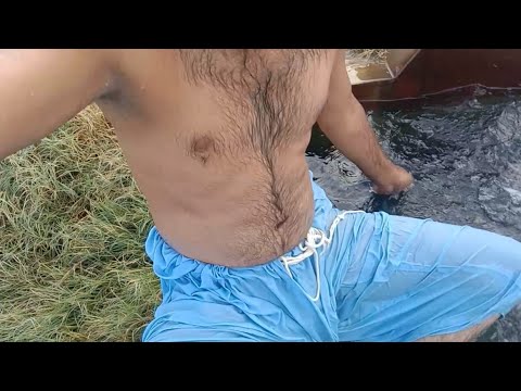 tubewell swimming in village Pakistan July 02.2024