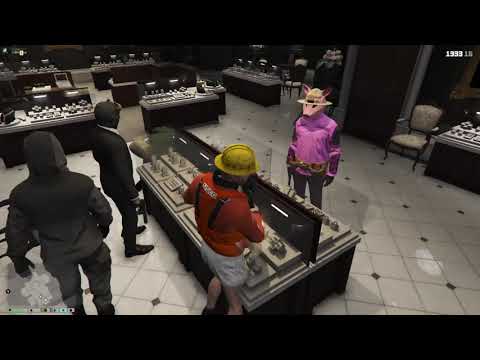 TUGAY GÖK GTA5 KUYUMCU SOYGUNU (KAÇIRMA)